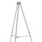 Quartet Heavy-Duty Tripod Easel, 1" Aluminum Legs, 38"-66", Silver QRT55E - alternate 2